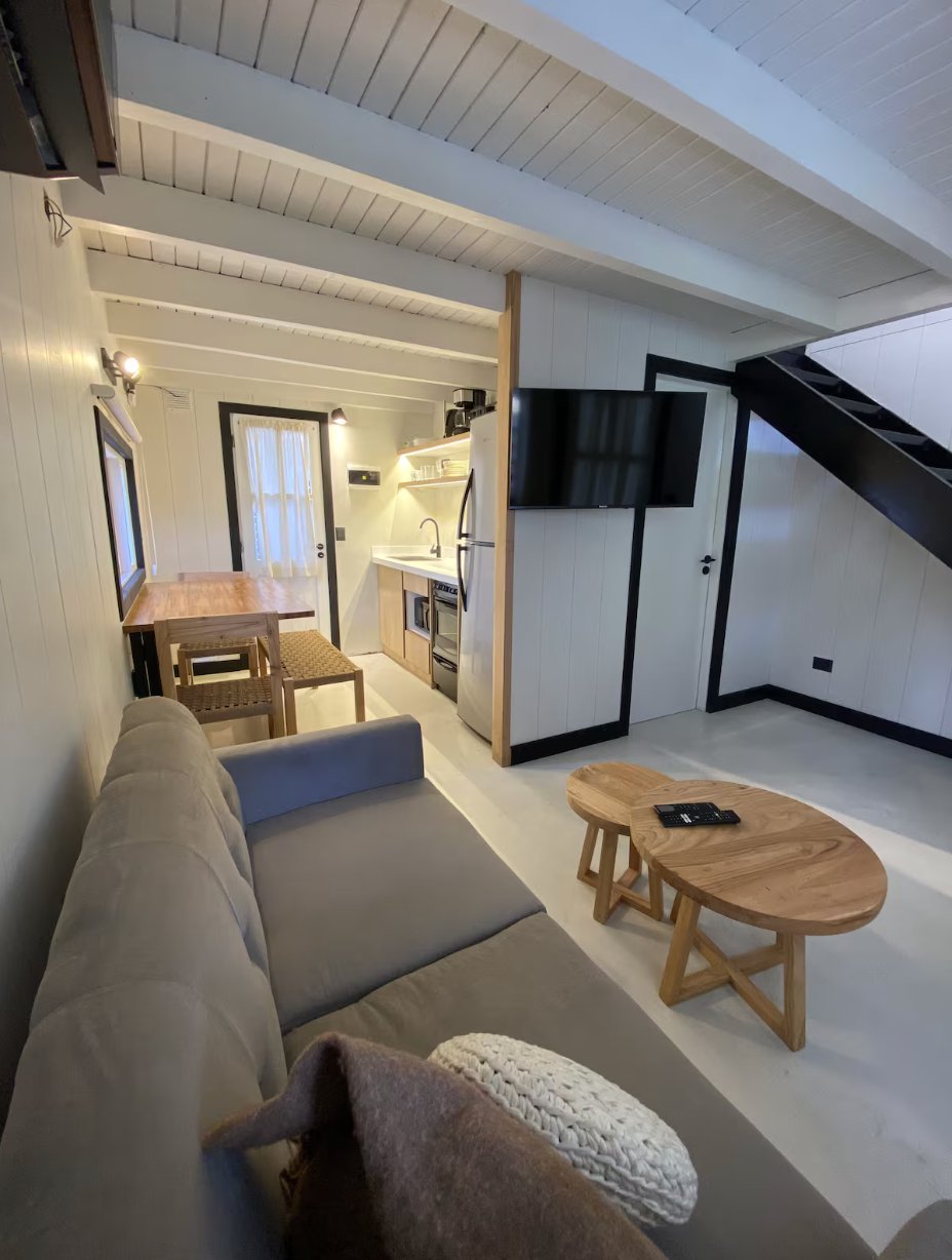 Living comedor luminoso