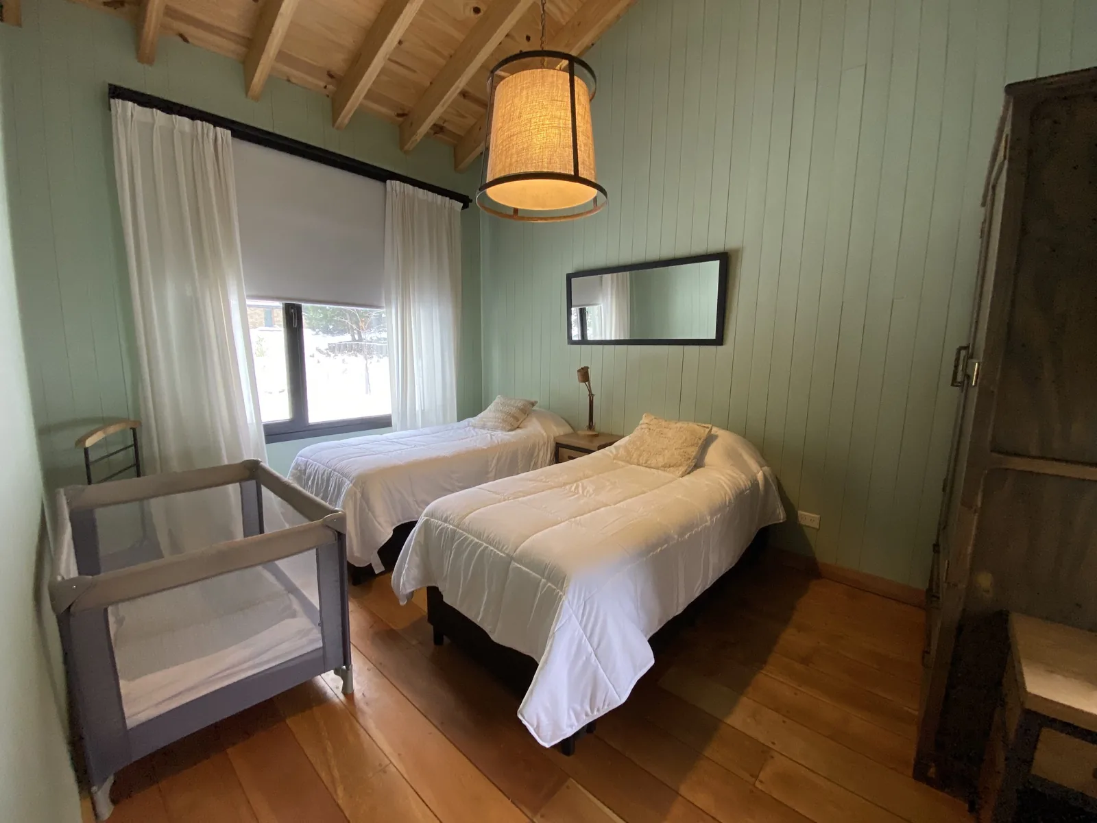 Dormitorio de GabytaGolf con dos camas individuales